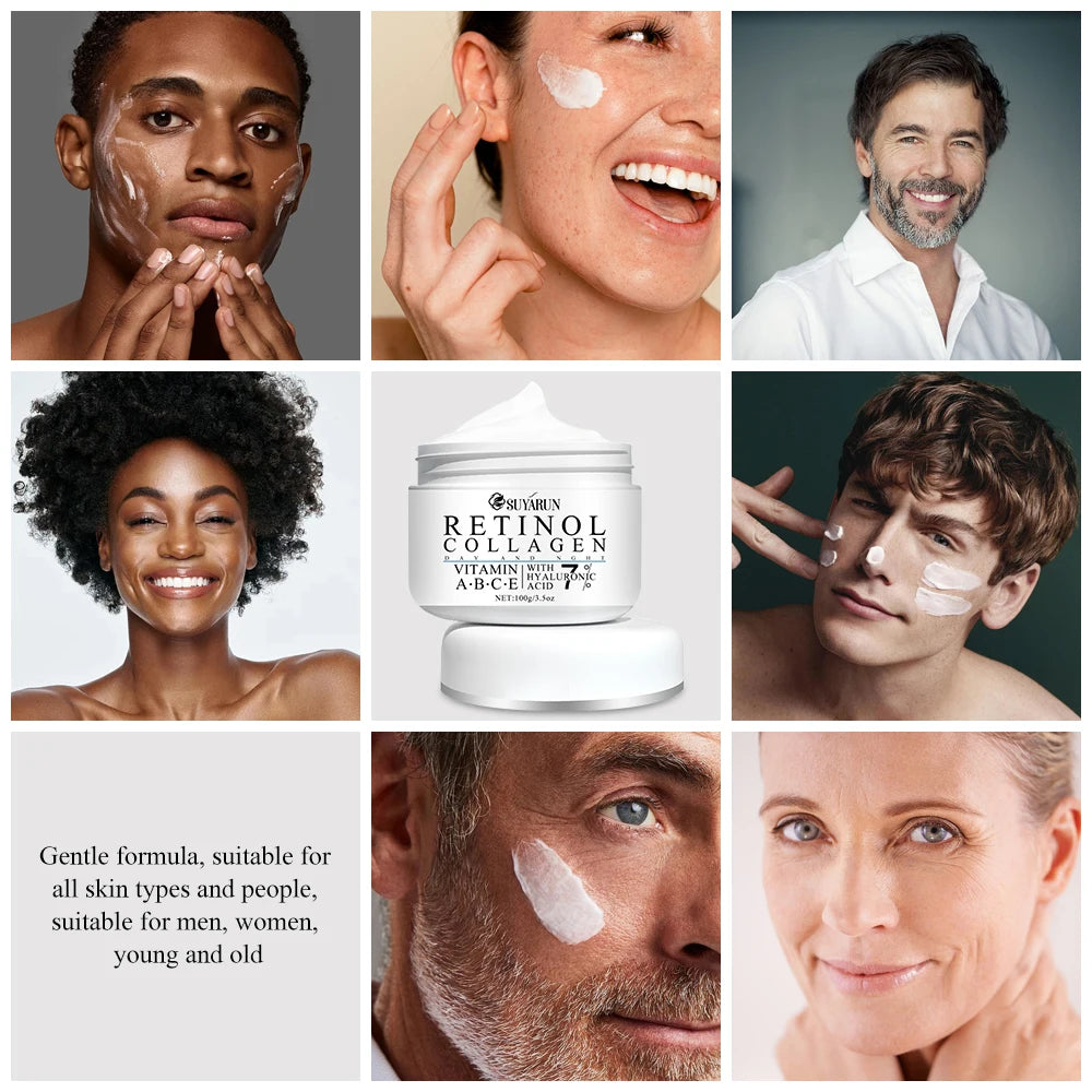 Retinol Collagen Cream with Vitamin E & Shea Butter