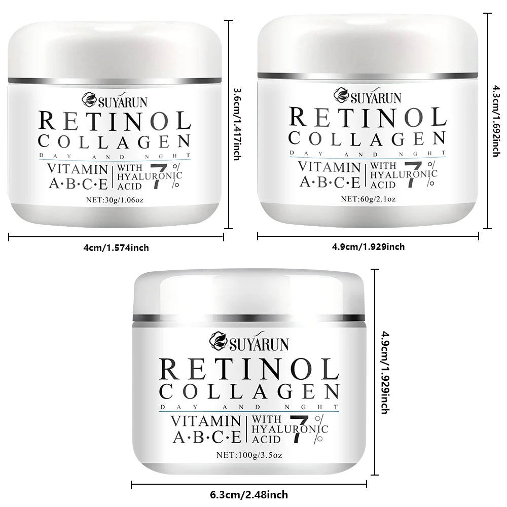 Retinol Collagen Cream with Vitamin E & Shea Butter