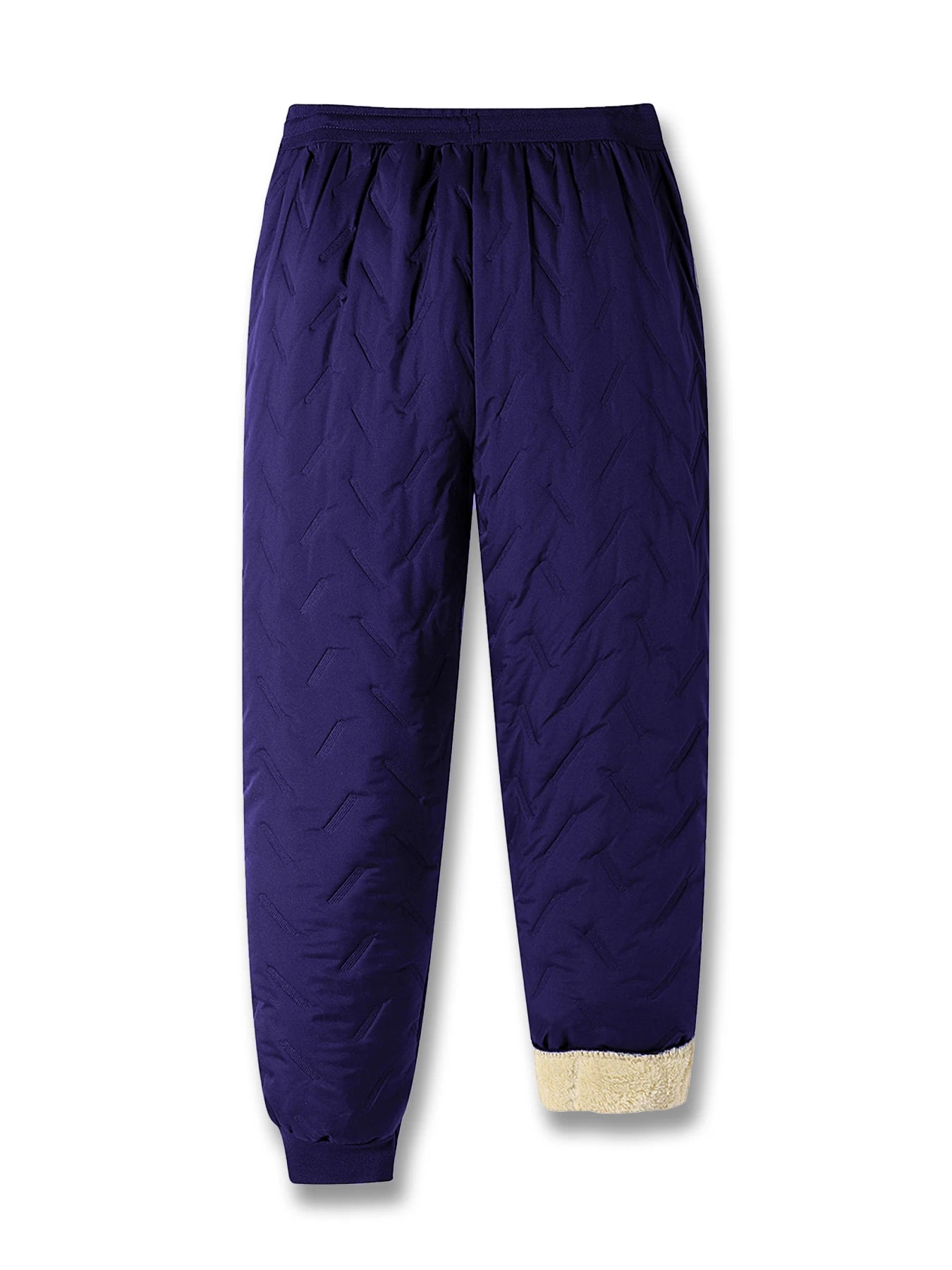 Men's Winter Fleece Sweatpants – Warm Thermal Joggers with Zipper Pockets