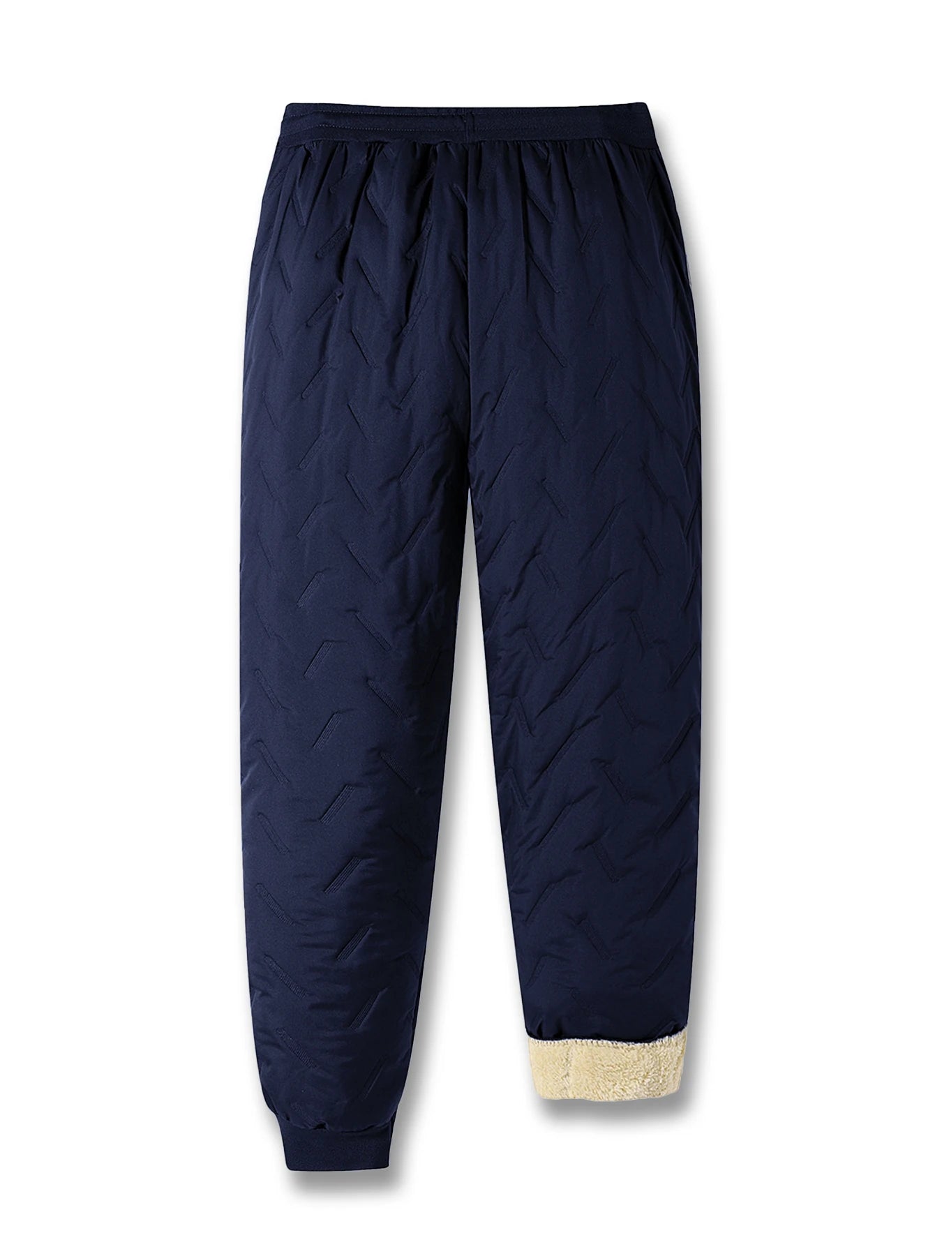 Men's Winter Fleece Sweatpants – Warm Thermal Joggers with Zipper Pockets